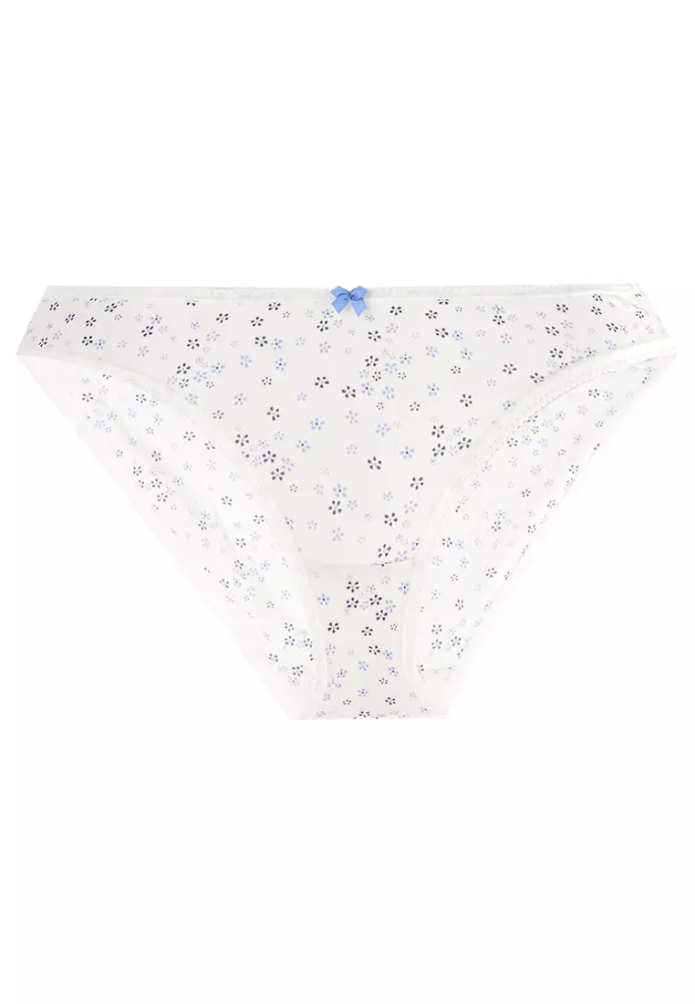 5pk Cotton Lycra Bikini Knickers