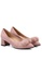 Twenty Eight Shoes pink Fur Bow Block Heel 999-31 CA588SH72DFF73GS_2