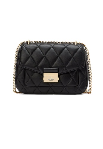 Kate Spade Kate Spade Carey Smooth Quilted Leather Small Flap Shoulder ...