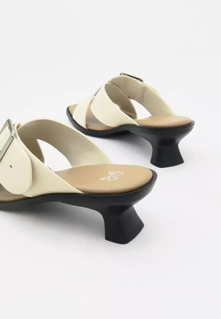 Slide On Heel Sandals