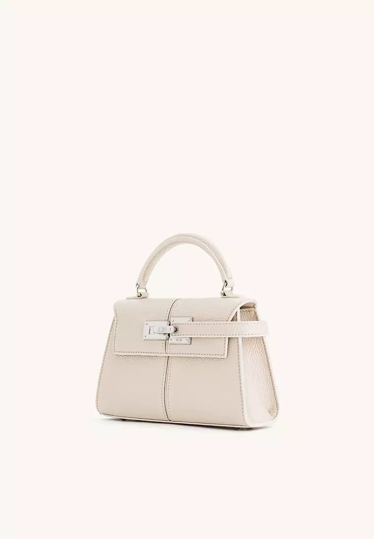 JW Pei Elise Top Handle Bag - White