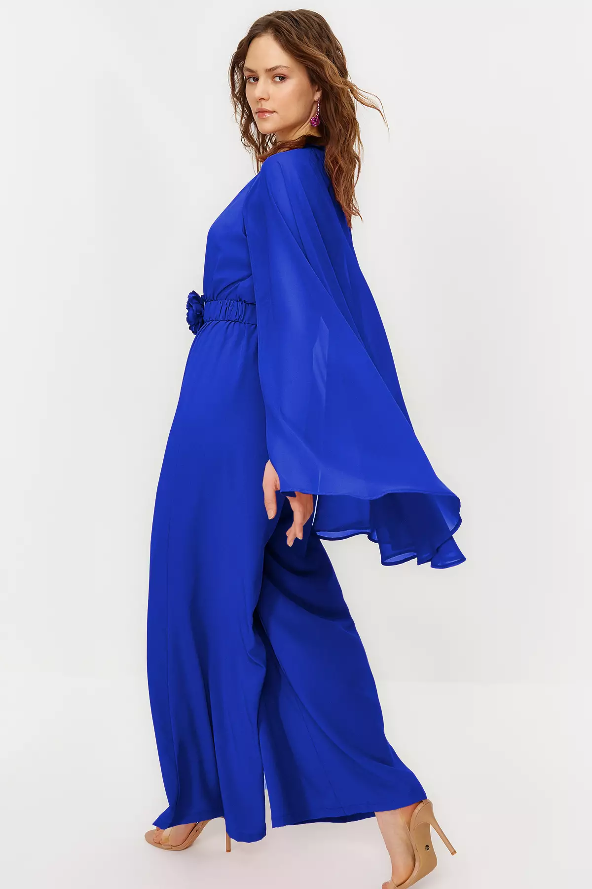 MODEST Flower Belt Jumpsuit