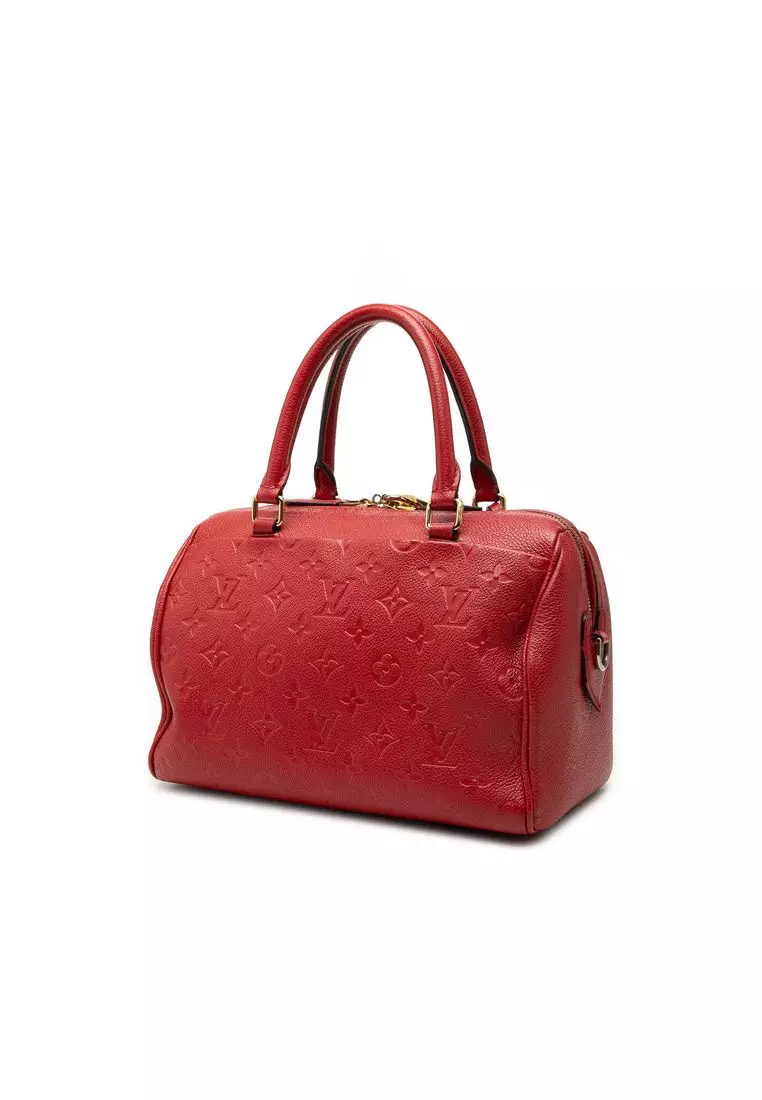 Pre-Loved Louis Vuitton Monogram Empreinte Speedy Bandouliere 25