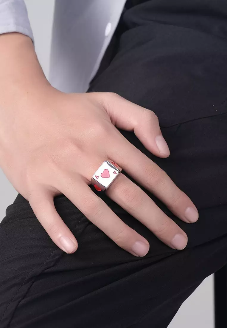 Ace of clearance hearts ring