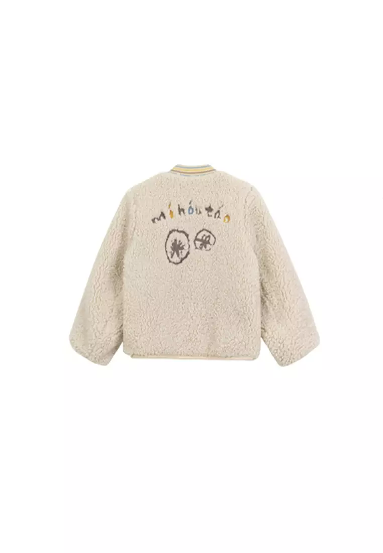 Baseball Collar Wool Warm Jacket