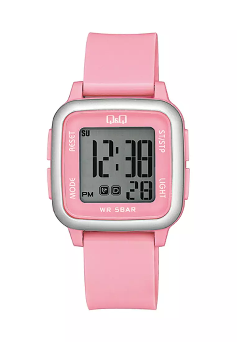 Buy Q Q Q Q G02A 009VY Unisex Resin Digital Watch Online ZALORA