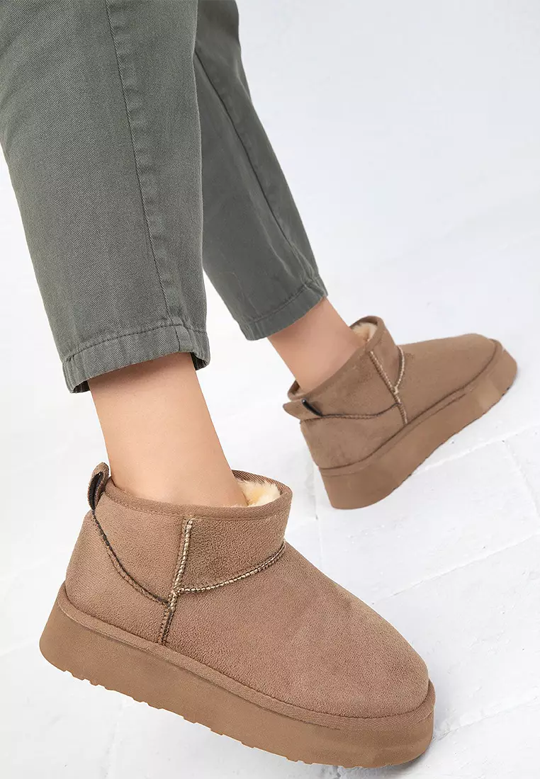 Round Toe Ankle Boots