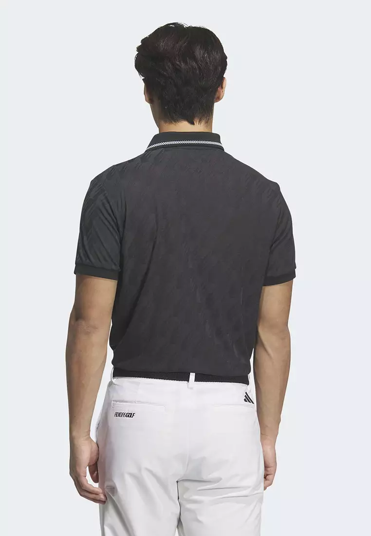 Jacquard Short Sleeves Polo Shirt
