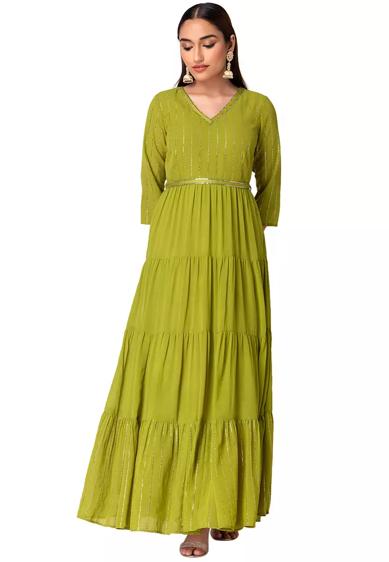 Maxi on sale kurti design