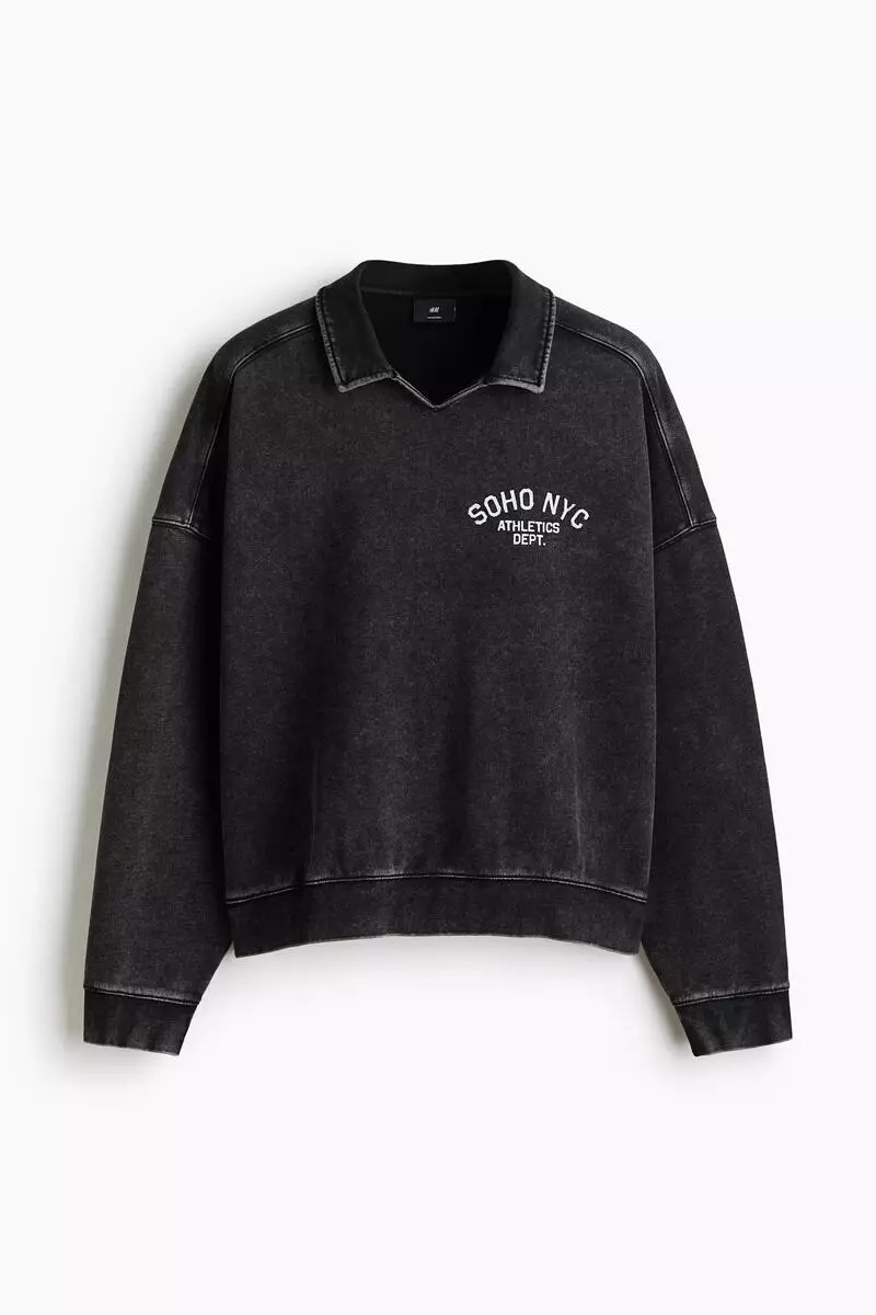 Oversized Fit Rugby sweatshirt