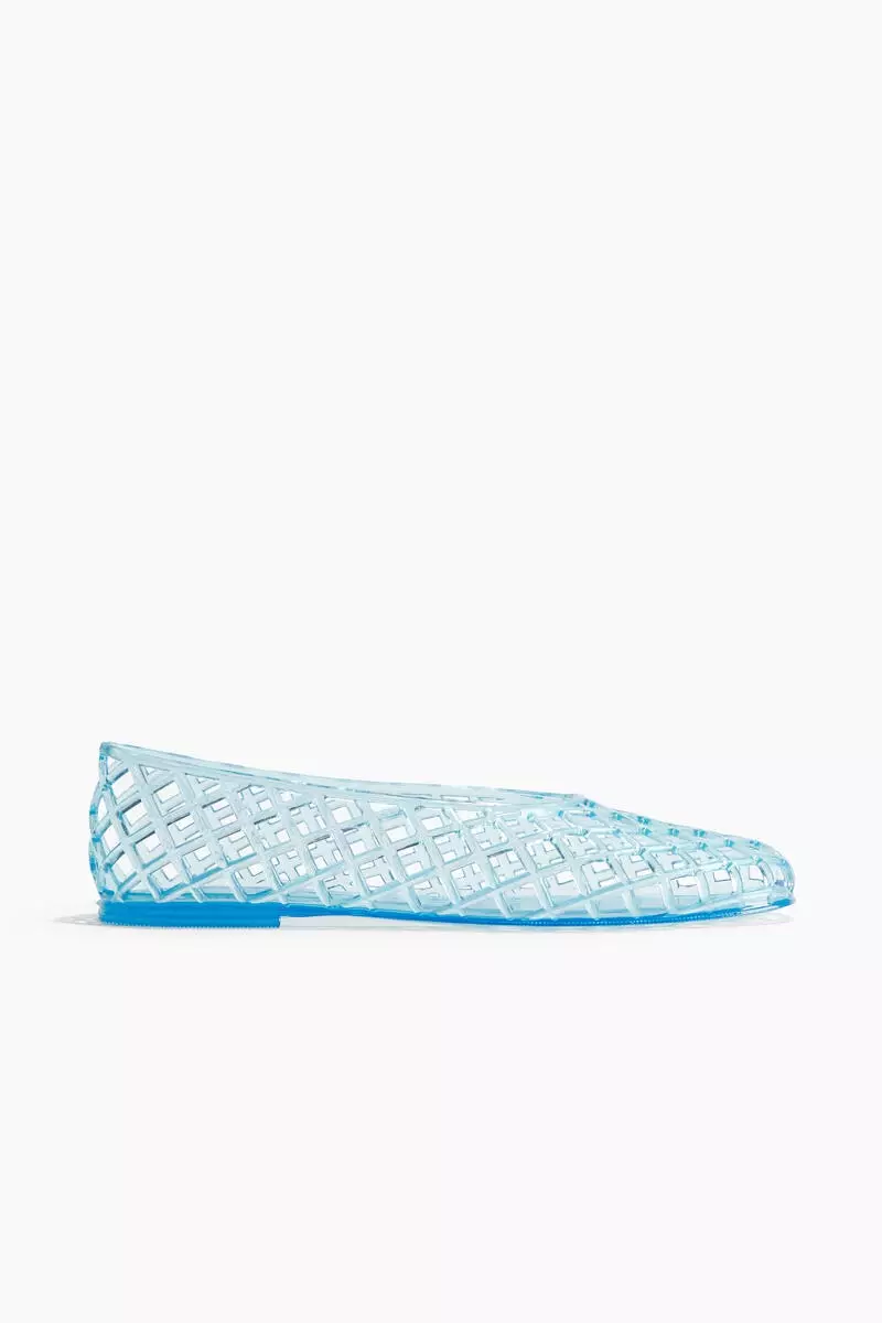 Jelly ballet flats