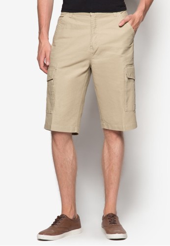 多口zalora 折扣碼袋工作短褲, 服飾, 短褲