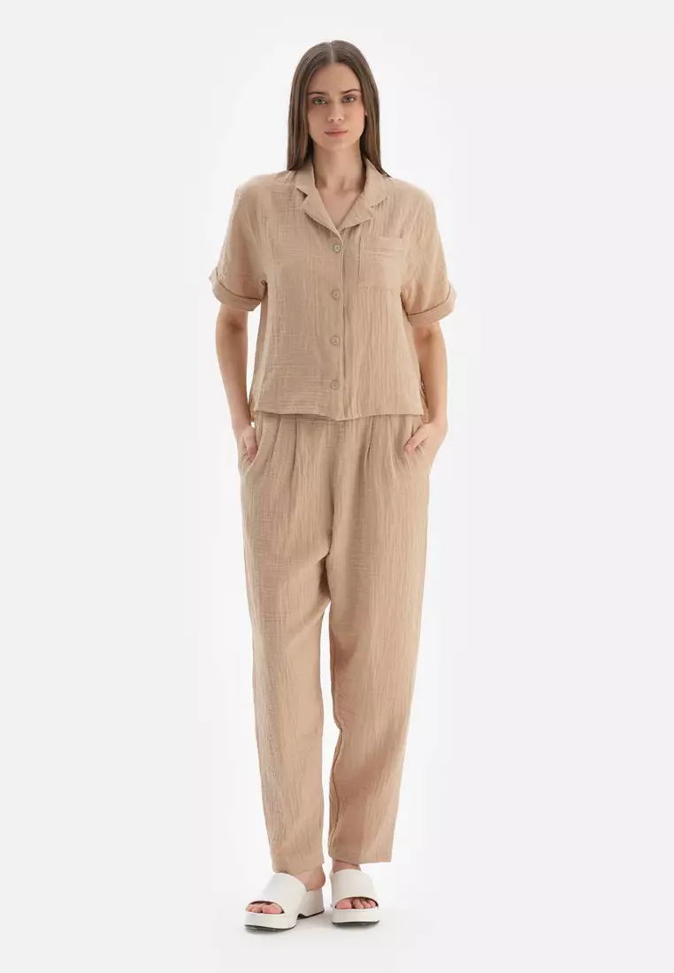 Womens beige trousers hotsell