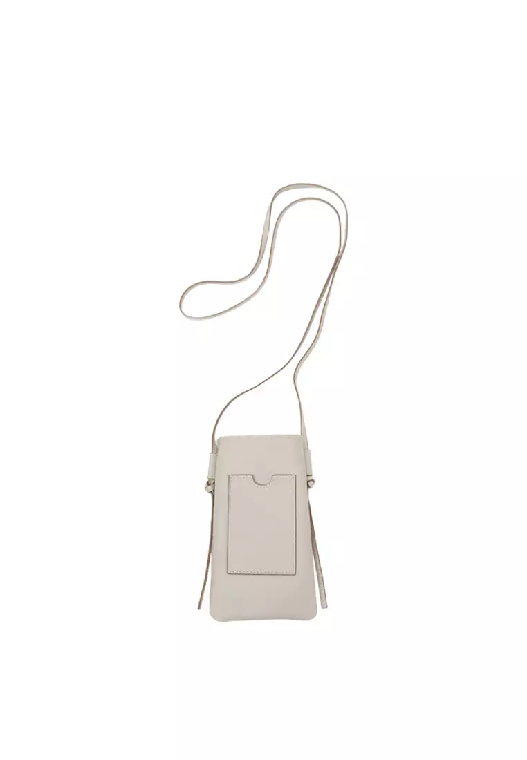 Strap Phone Pouch - Cream Beige