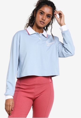 Buy PUMA Team Cropped Women's Polo Tee 2023 Online | ZALORA Singapore
