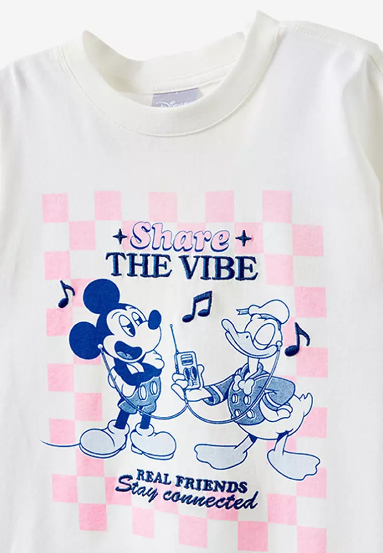 Licensed Drop Shoulder Short Sleeves Tee