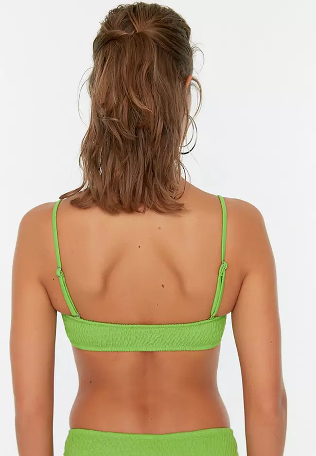 Out From Under Textured Bikini Crop Top