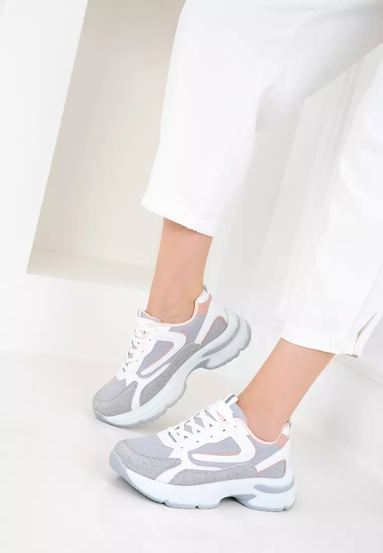 Ice-White-Powder Women's Sneaker 19686