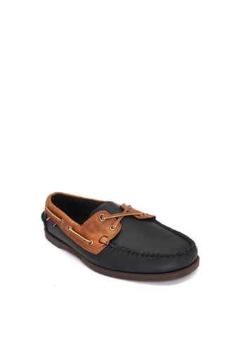 Sebago navy Spinnaker Men's Casual Shoes 11443SHD83A4FFGS_1