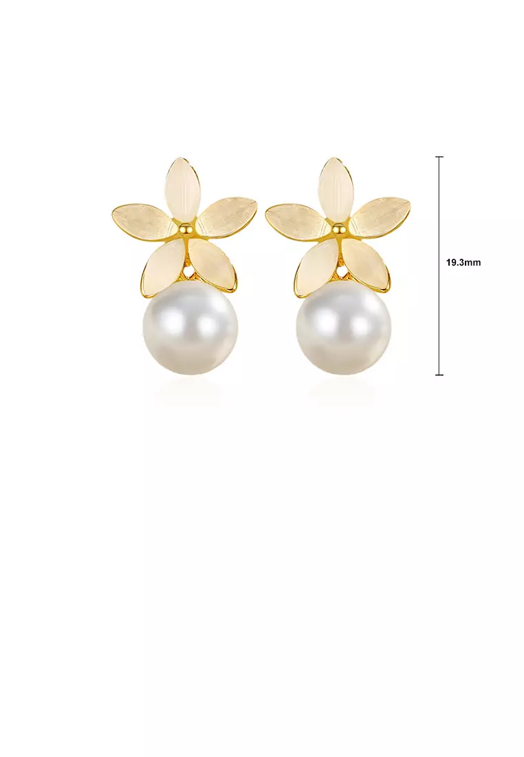 Cheap pearl earrings discount stud