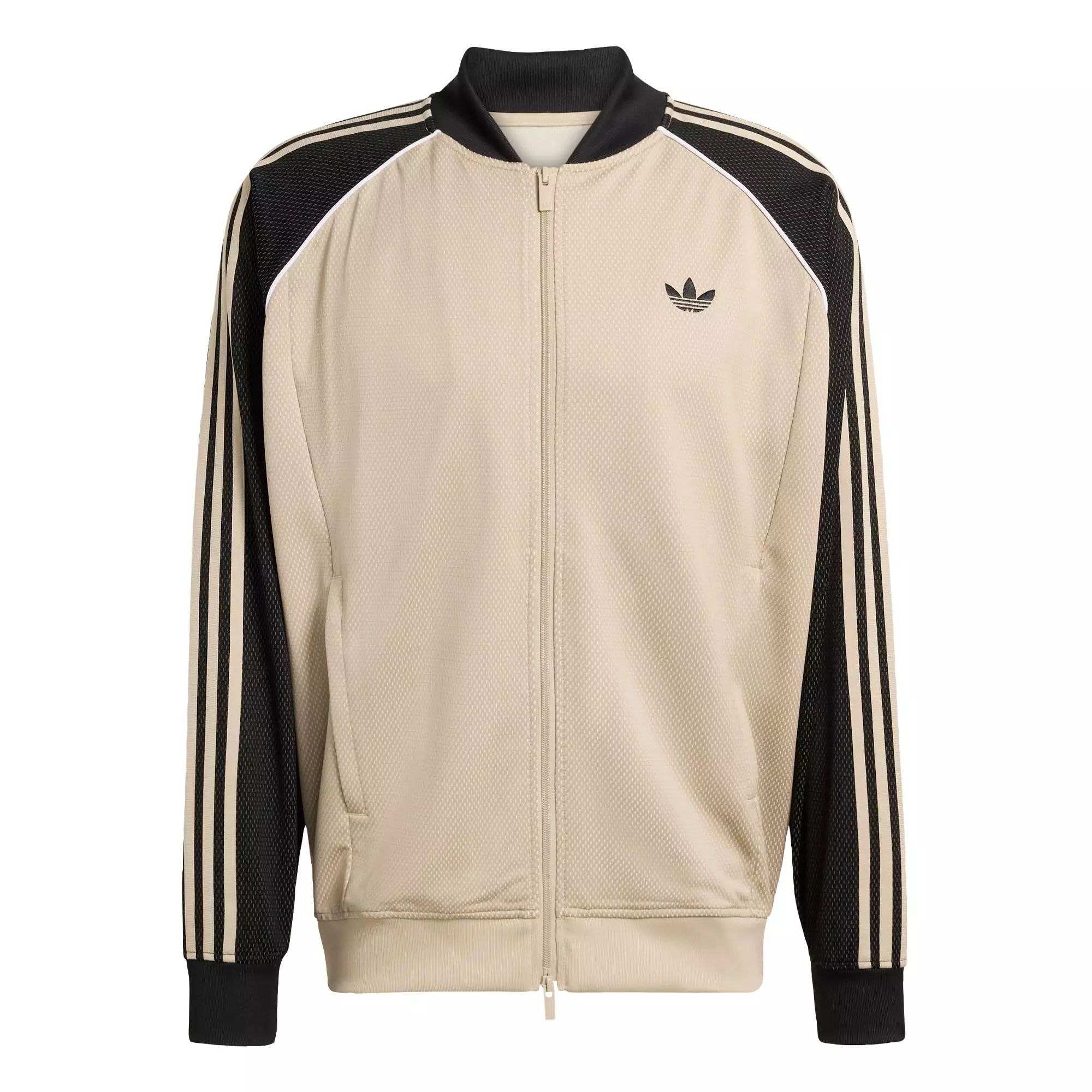Lifestyle LOOSE MESH TRACK TOP Men Beige KE0114