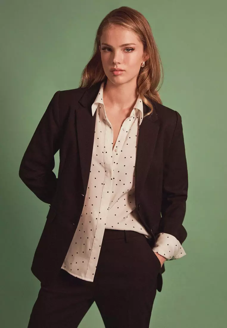 Lesly Polka Dot Blouse