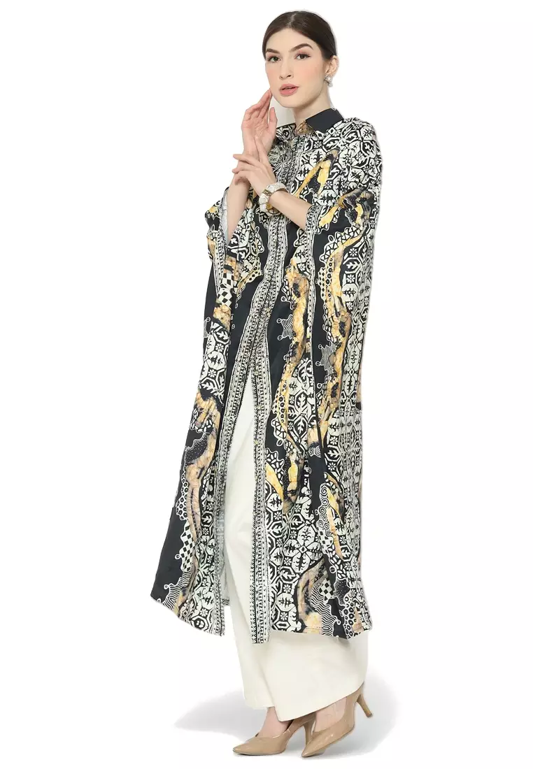 Kanzi Collared Kaftan