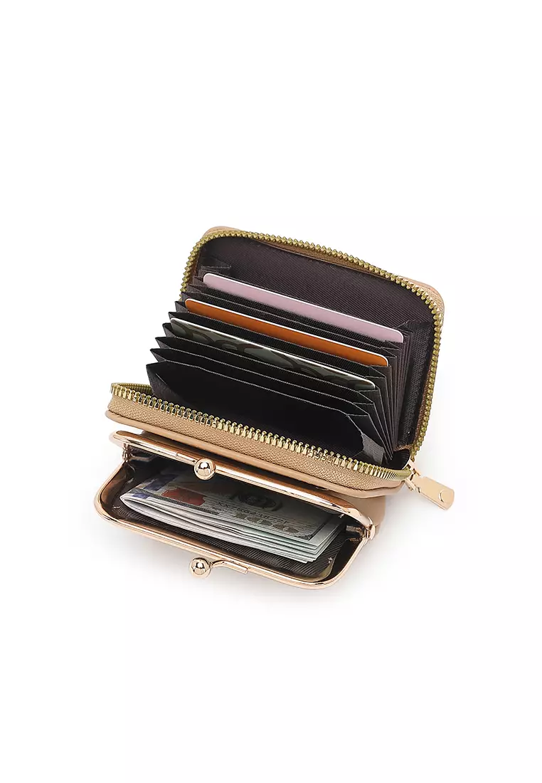 Women's Short Wallet / Purse (Dompet Wanita) - Cokelat