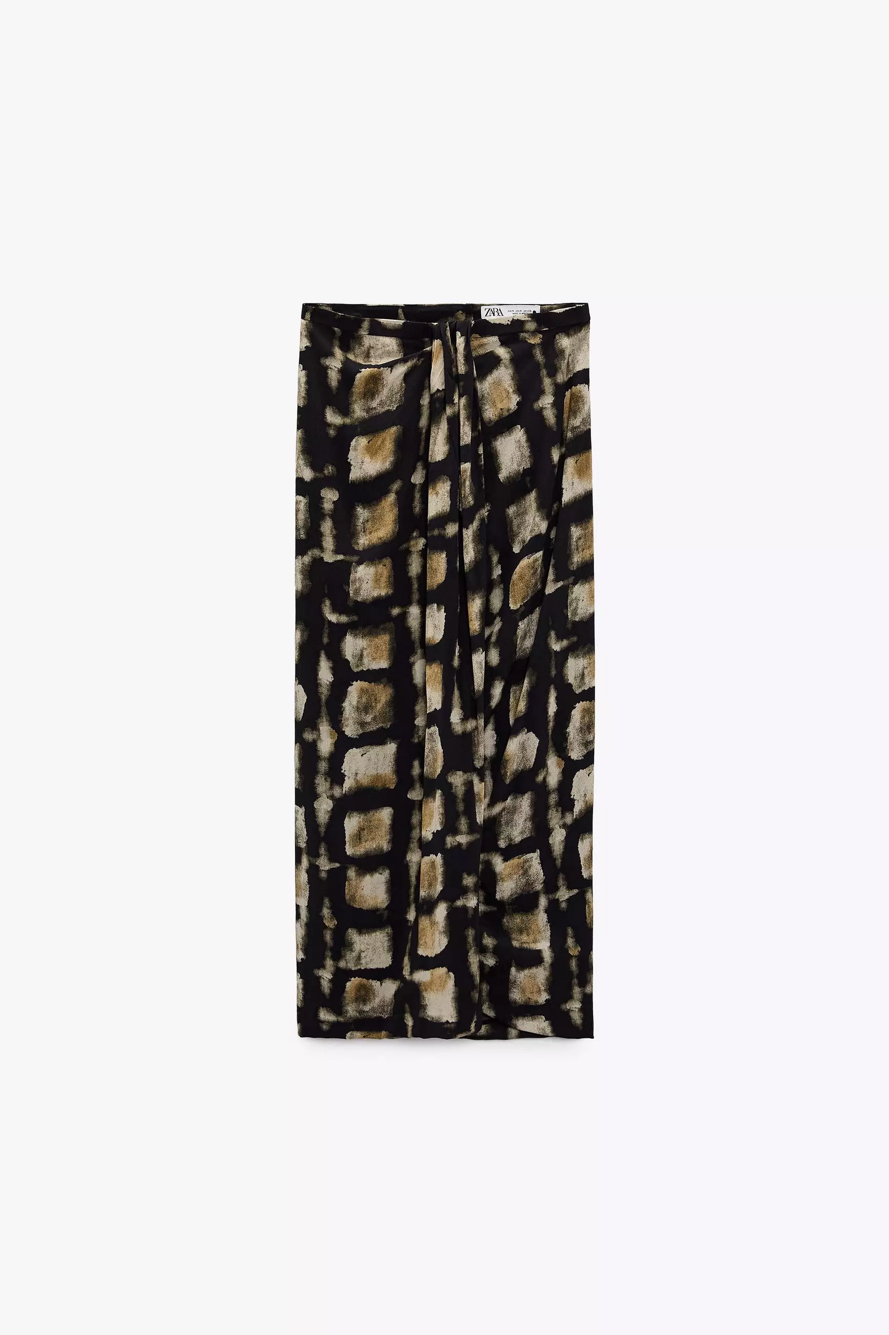 ZARA Printed Midi Skirt 2025 Buy ZARA Online ZALORA Hong Kong