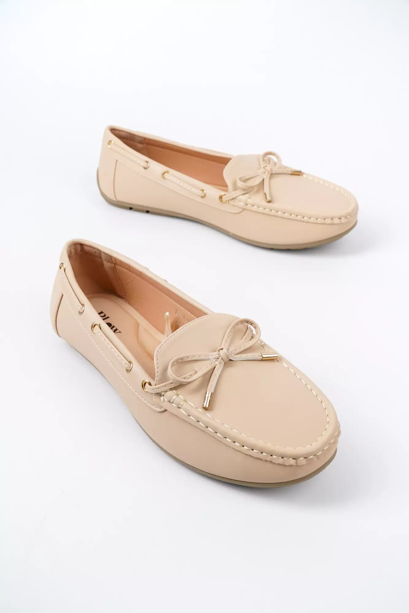 Blow BLWF 0013 Alma Moccasin Flats Shoes Wanita Sepatu Hitam Balet Women Shoes