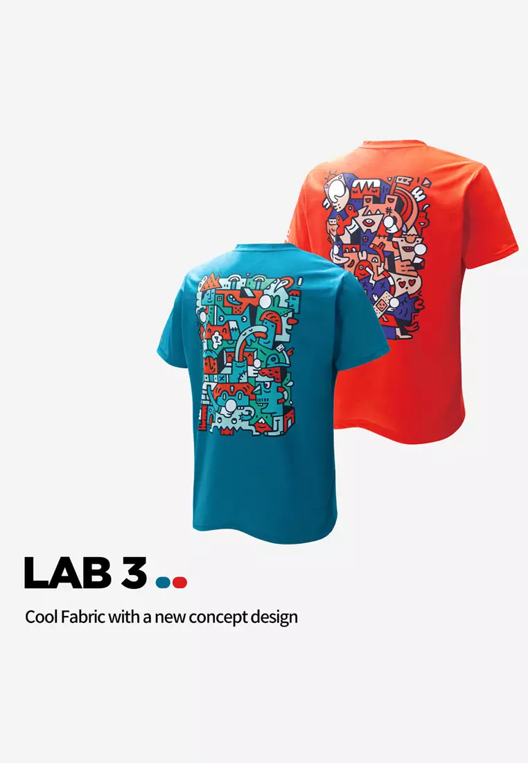 Lab 3 Shirt Orange 2025 Table Tennis Shirt