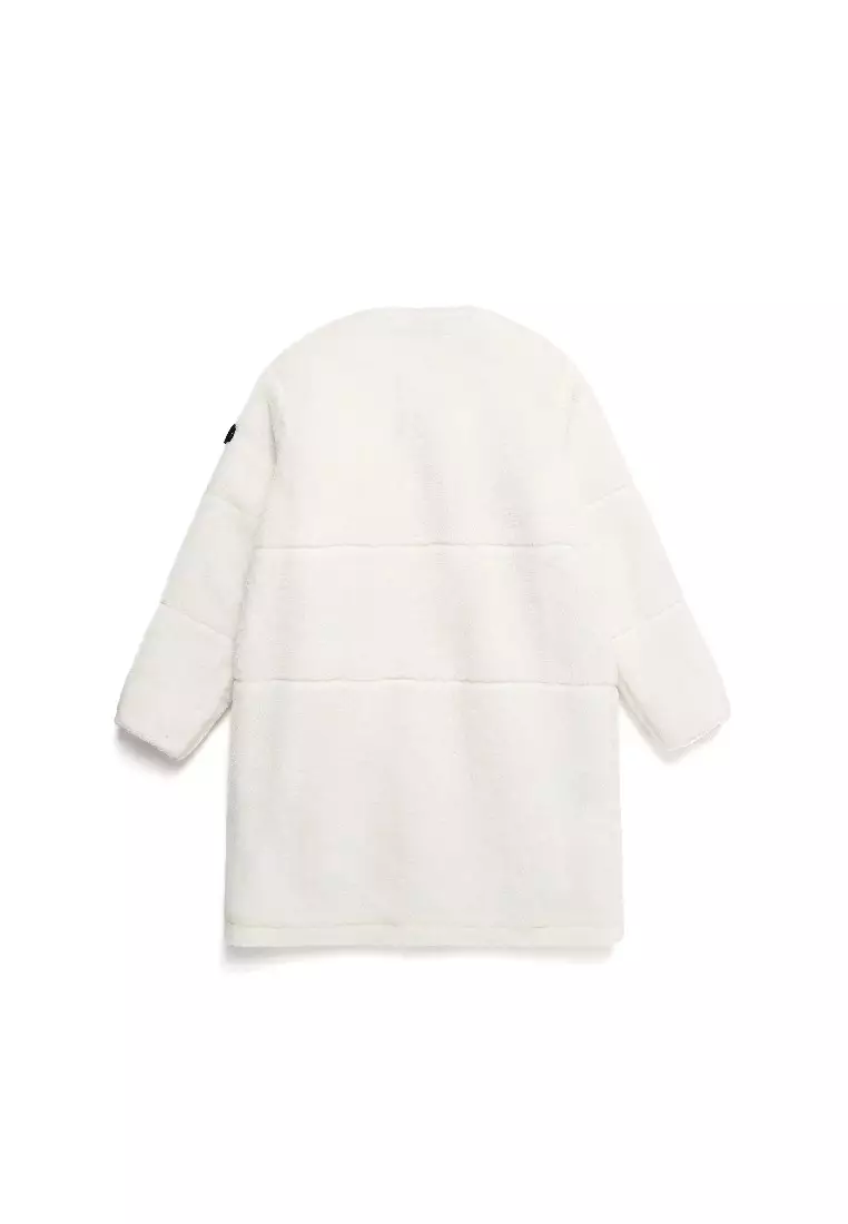 女裝WEIGELA長版抓毛絨外套