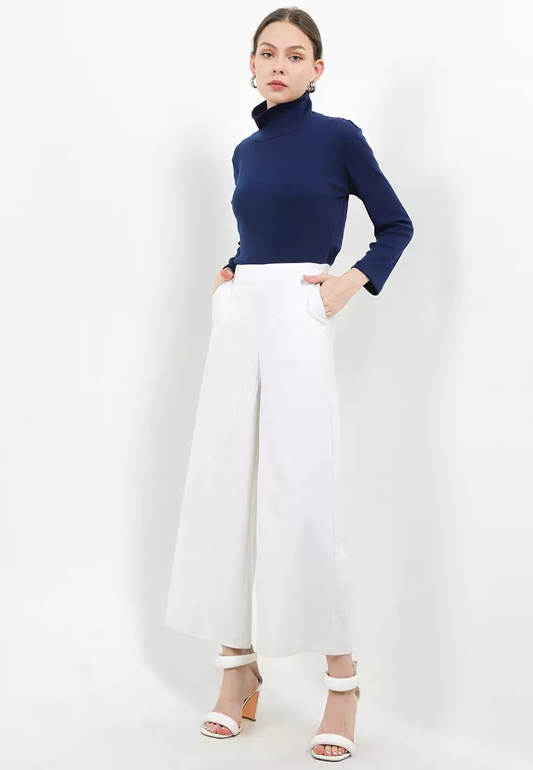 Rib Knit Turtleneck Top