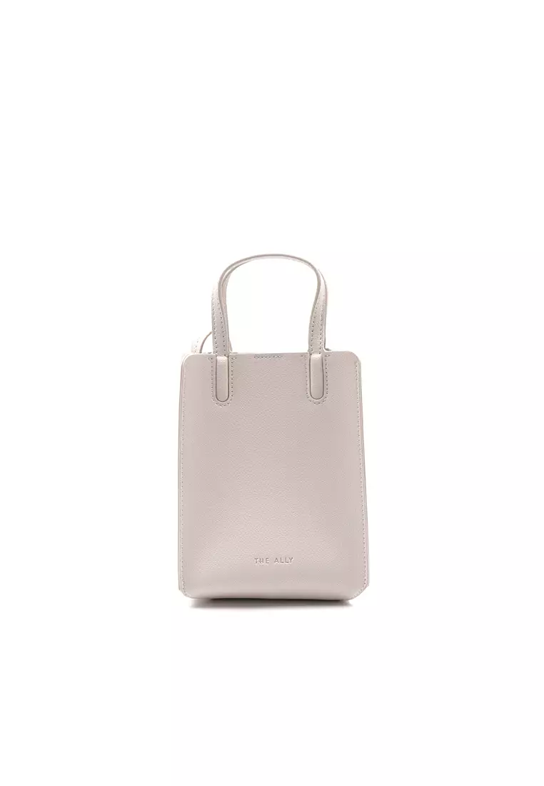 Buy The Ally Lucy Bag 2 ways Shoulder Bag and Handheld Bag Ivory