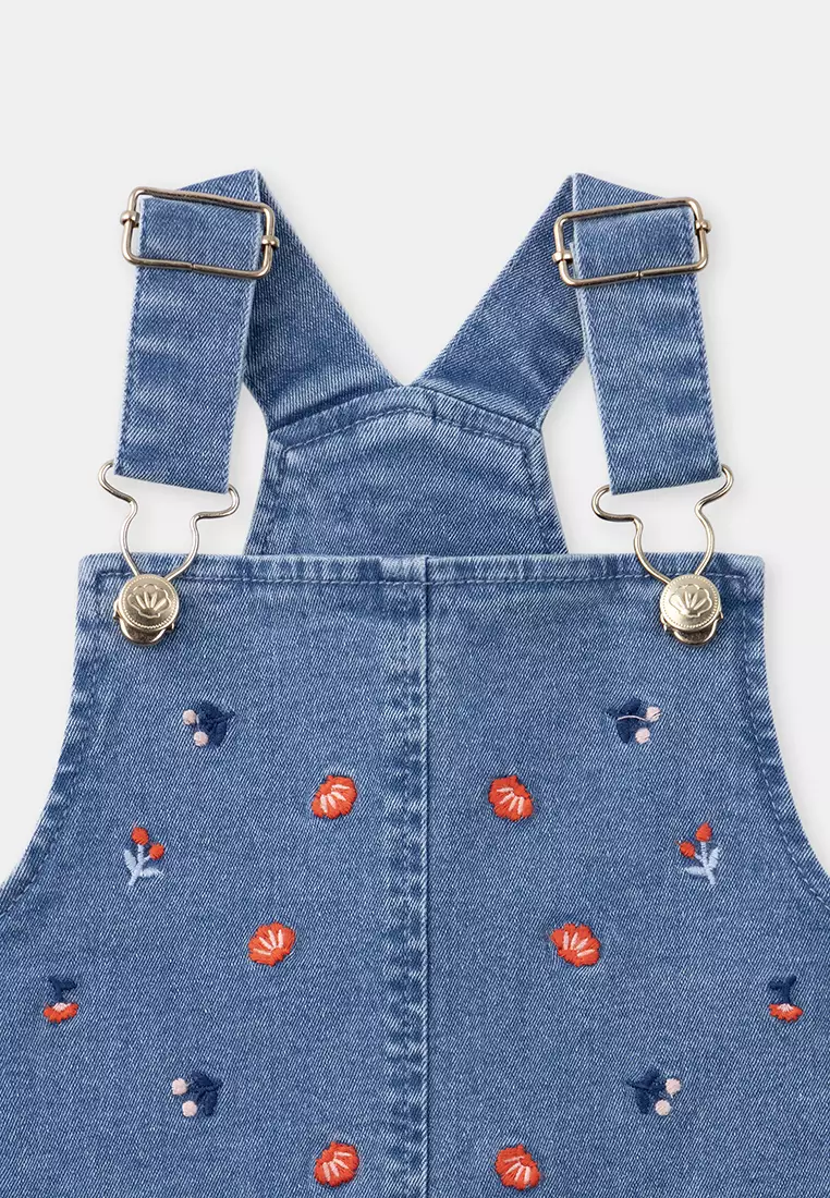 Denim Overall Dress