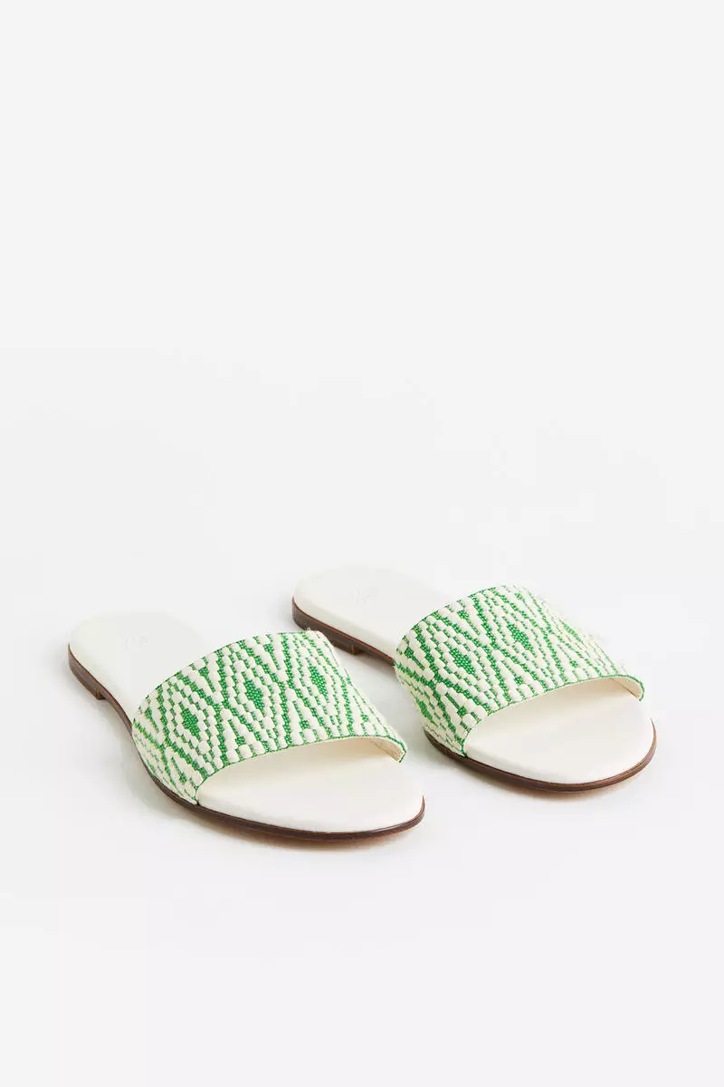 Jacquard-weave slides