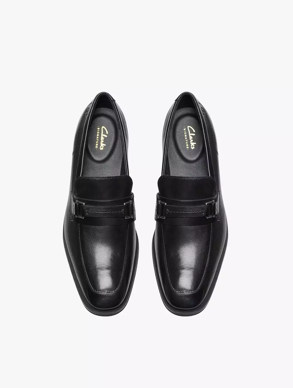 Clarks Paulton Lo Black Leather