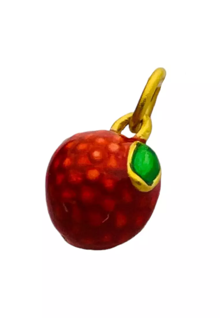 LITZ 999 (24K) Gold Pendant EP0387 (0.85g+/-)