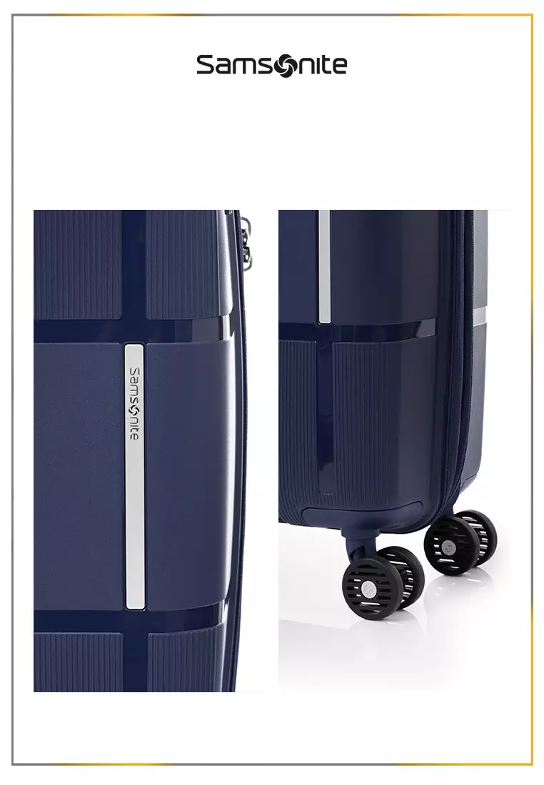 Samsonite Koper Hardcase Interlace Large 28 inch Exp V2 - Navy