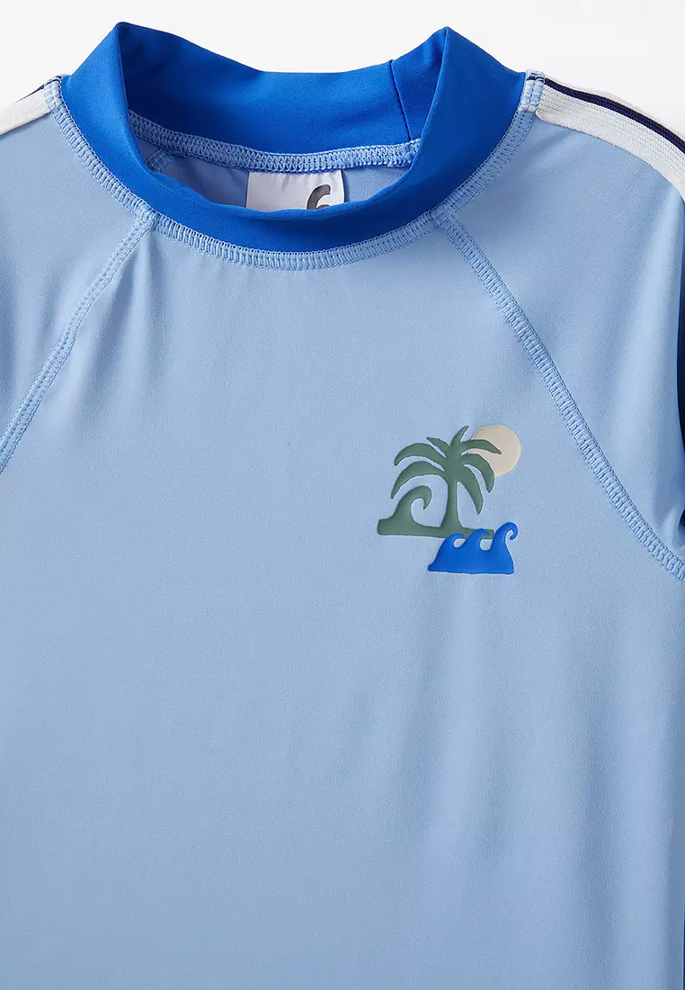 Flynn Long Sleeve Raglan Rash Vest