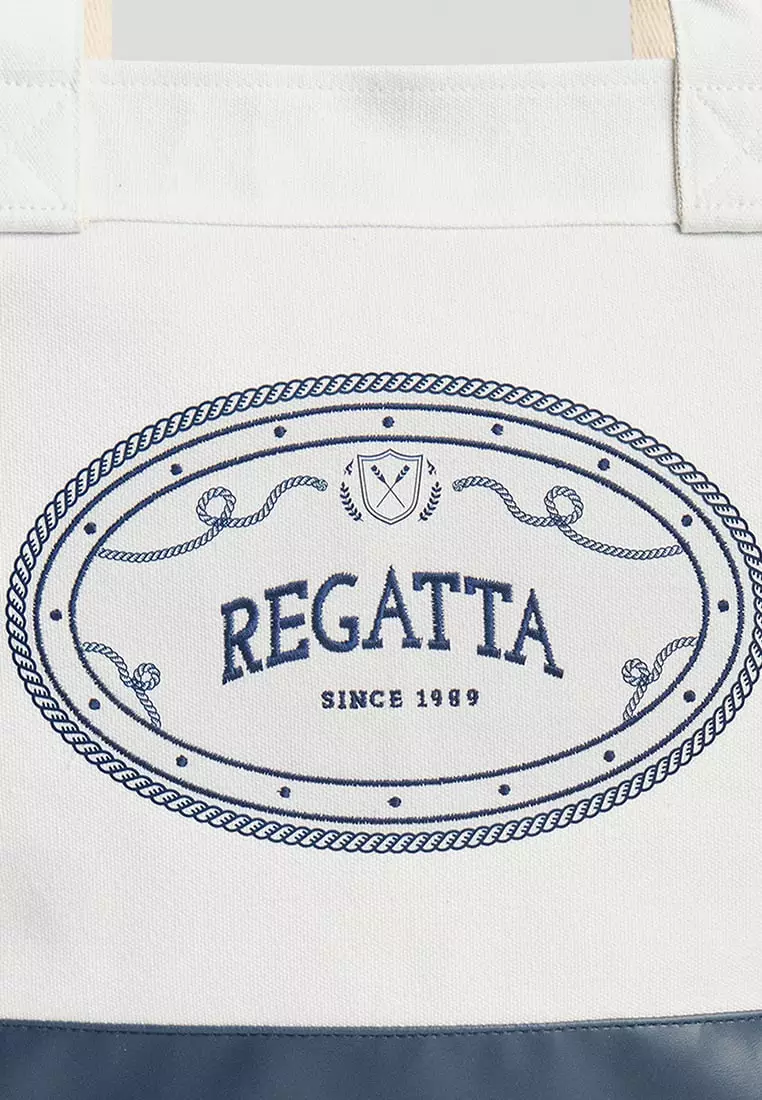 Emblem Canvas Tote Bag