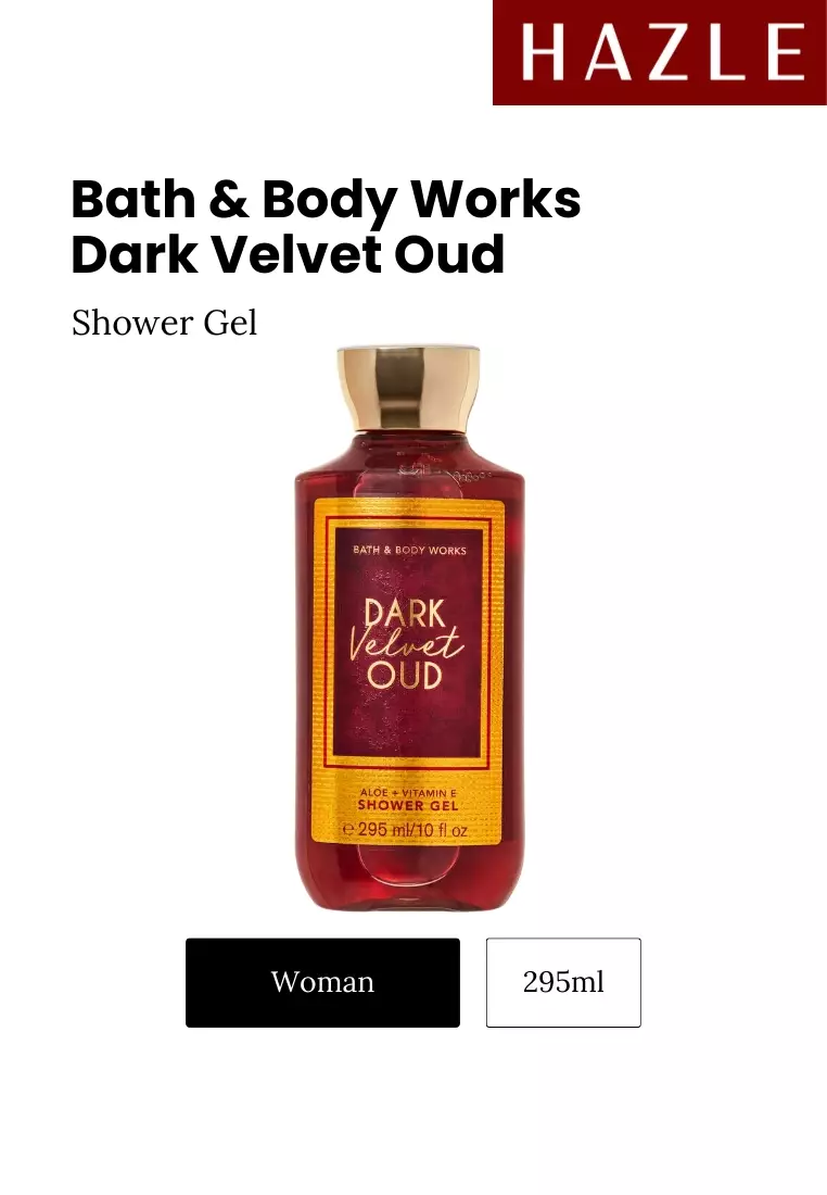 Bath & Body Works Dark Velvet Oud Shower Gel Woman 295 ml
