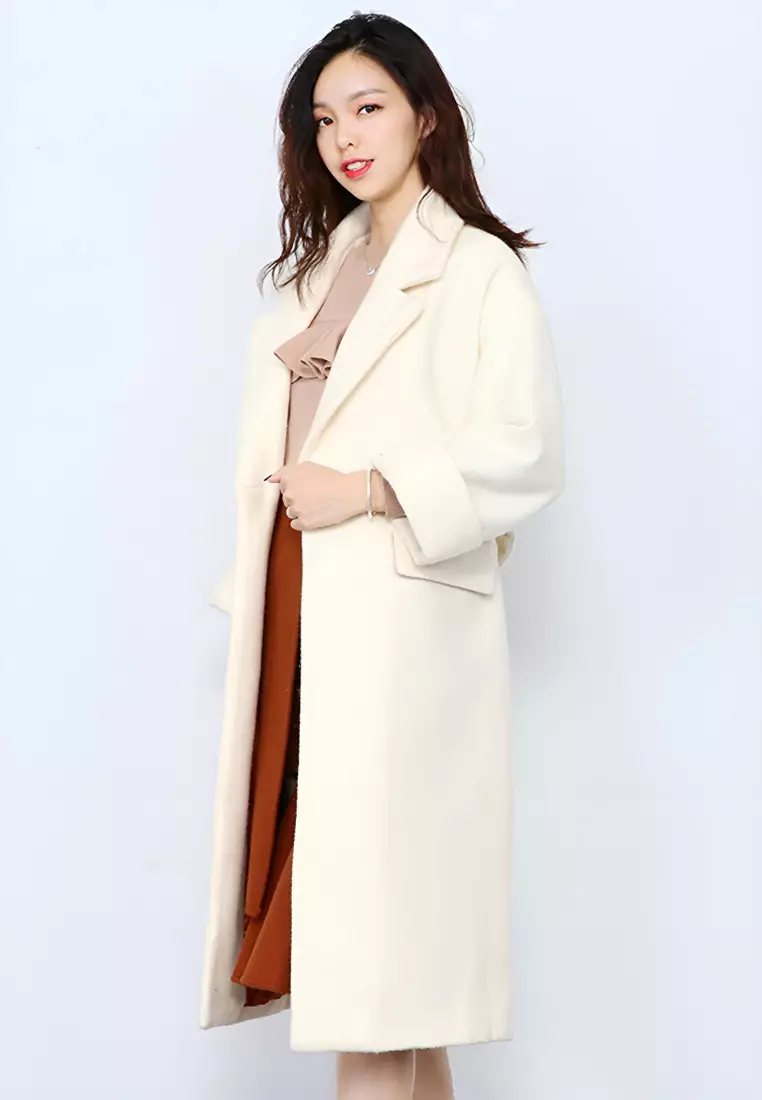 White women's coat on sale sale