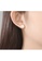 SUNRAIS High quality Silver S925 rose gold love earrings 8105DAC40A9675GS_2
