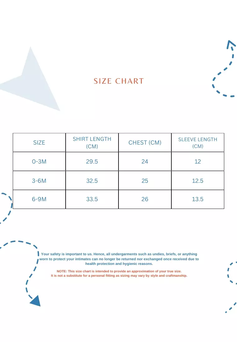 Mallows Lamu - Short Sleeves Side-Tie For Infants / Baby Clothes