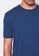 Sisley blue Crew-neck T-shirt B86DCAA9278799GS_3