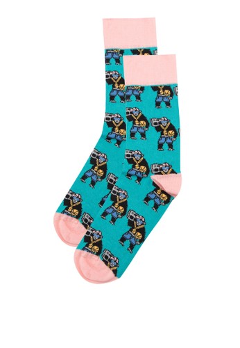 Gorilla Przalora 順豐int Novelty Socks, 服飾, 內褲及襪子