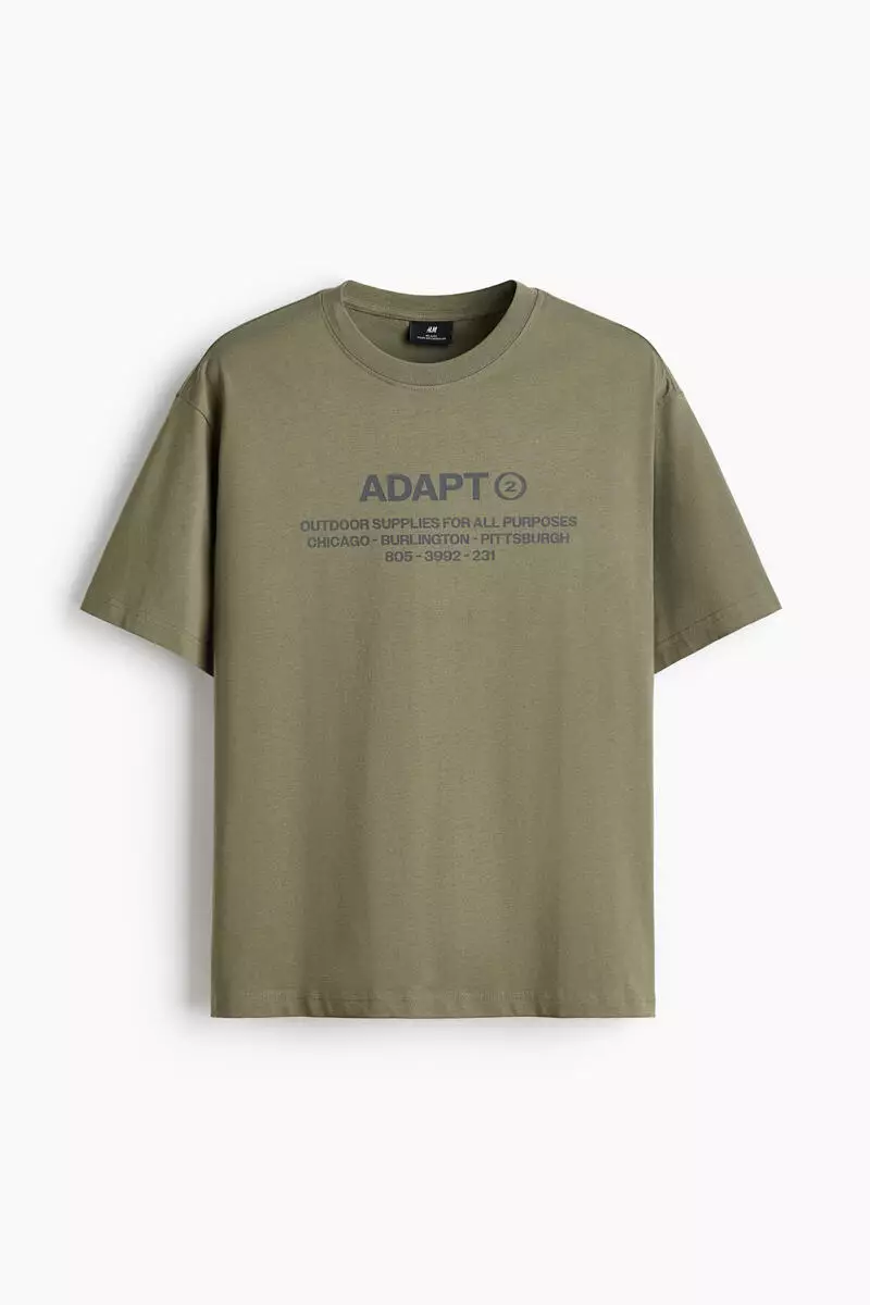 Loose Fit Printed T-shirt