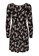 JACQUELINE DE YONG black Svan Long Sleeves Print Short Dress 9DB30AAA7094DFGS_6
