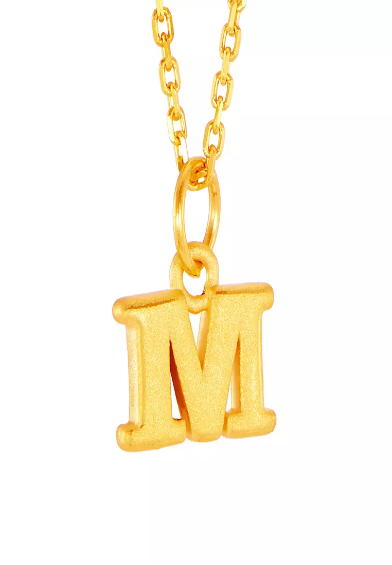 HABIB 999/24K Yellow Gold Pendant DTP010924(M)